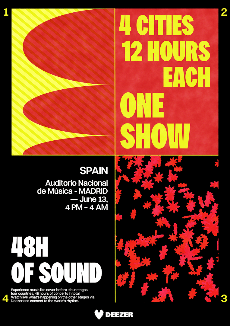 48h of sound - Déclinaison Deezer