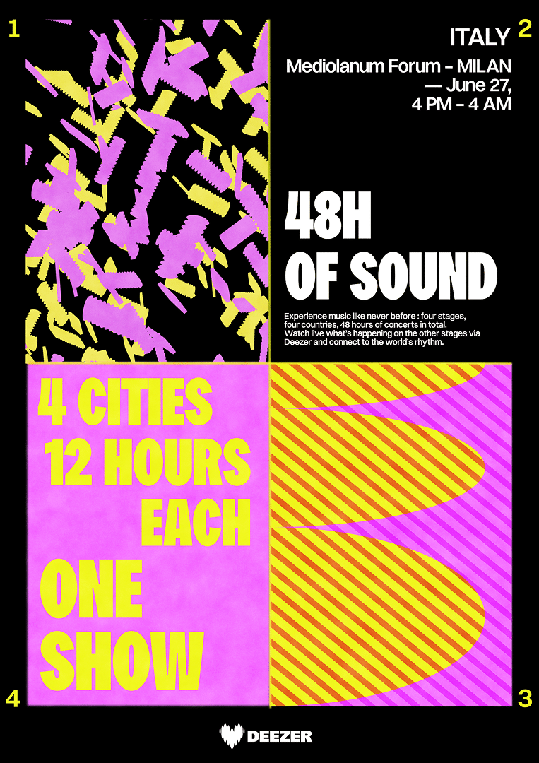 48h of sound - Déclinaison Deezer