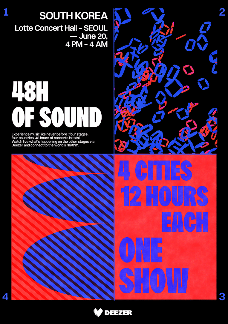 48h of sound - Déclinaison Deezer